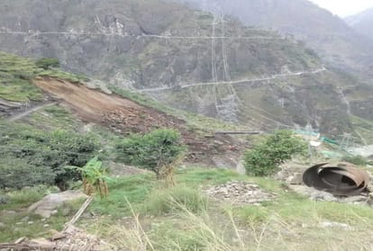 one died and two injured in landslide at hydropower project bhavnagar kinnaur