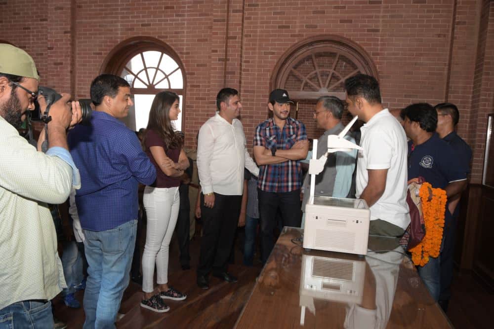 south super star mahesh babu new film shooting