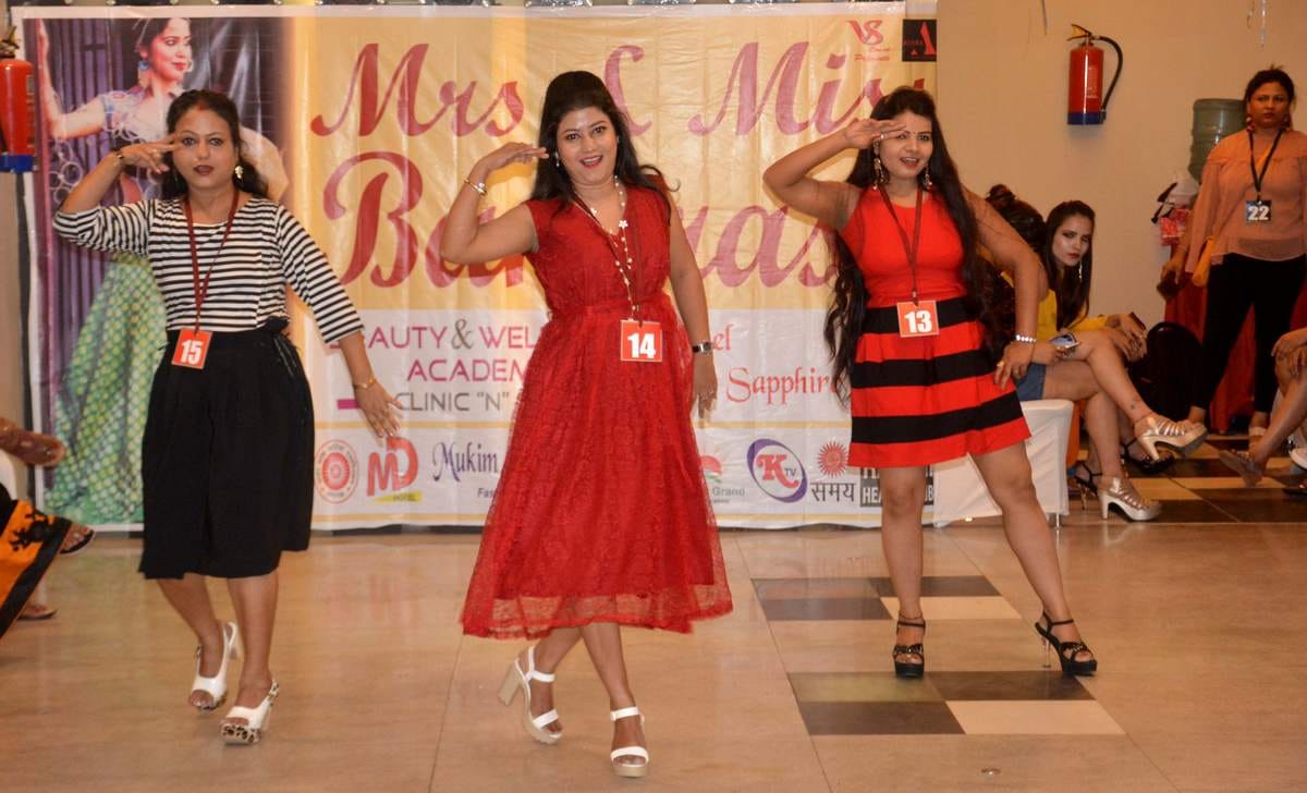 Miss and mrs banaras audition organised in varanasi