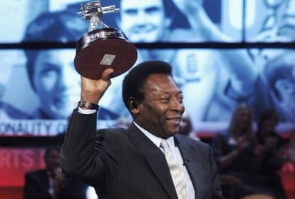 Pele was named after inventor Thomas Edison, his full name is Edson