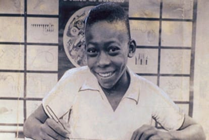 Pele was named after inventor Thomas Edison, his full name is Edson