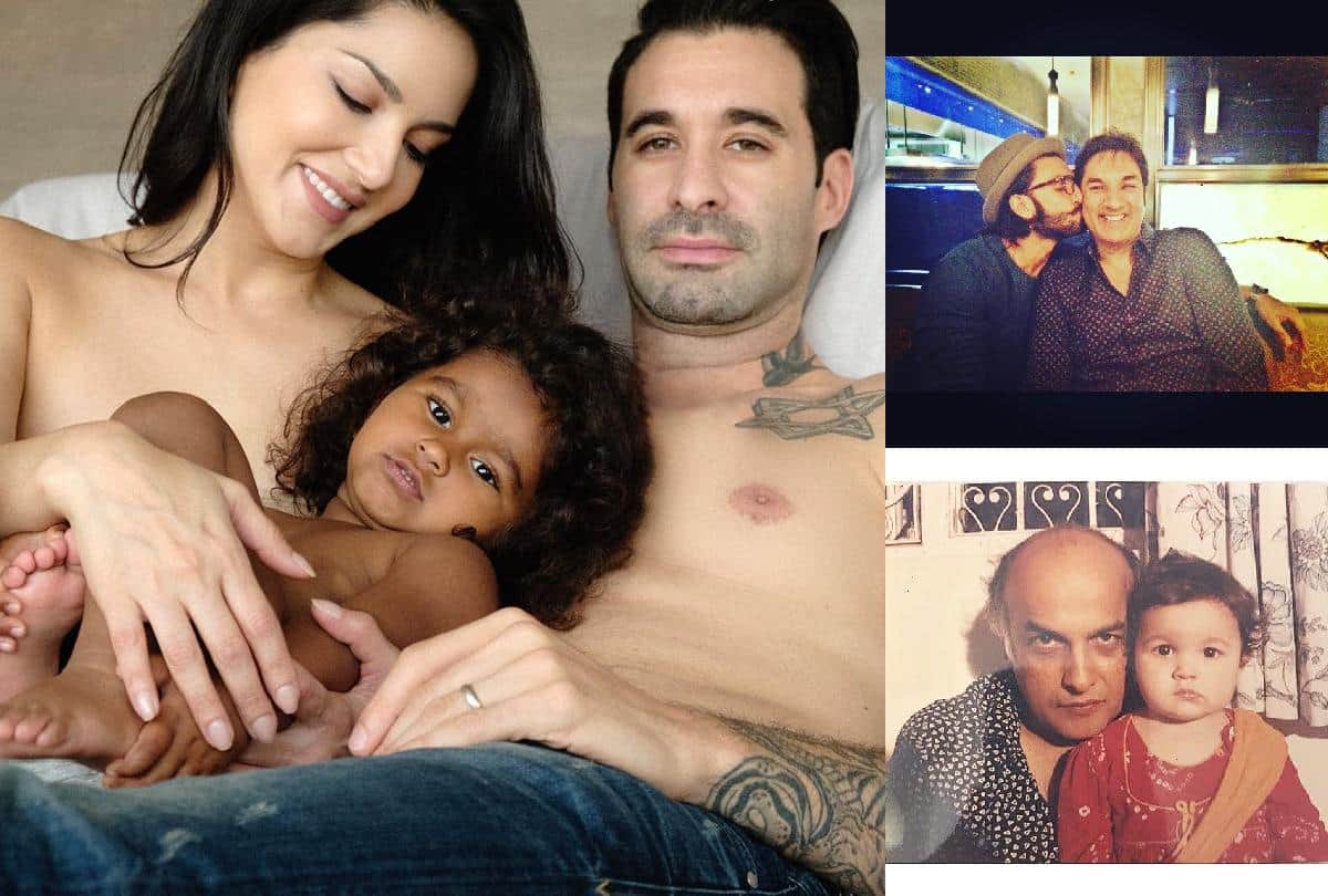 including Sunny Leone these bollywood star celebrate Fathers Day