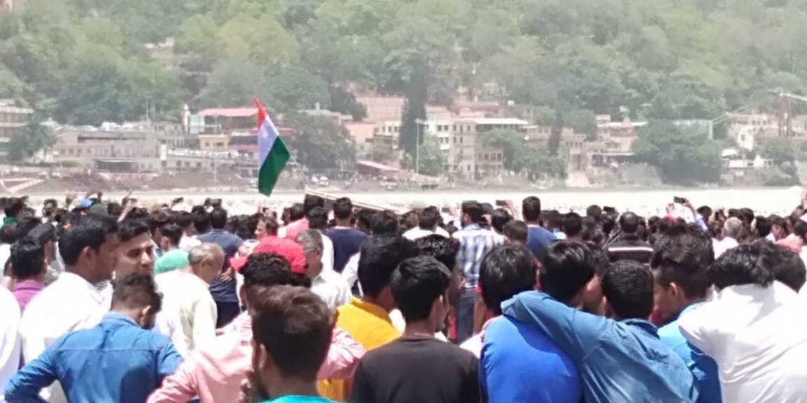 funeral of Gurkha regiment martyr viks gurung rishikesh