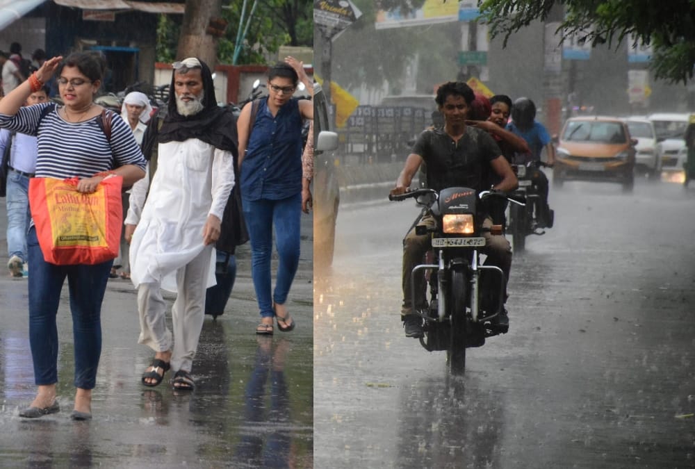  fast winds and rain in lucknow. 