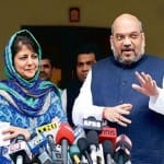 Mehbooba Mufti-Amit Shah