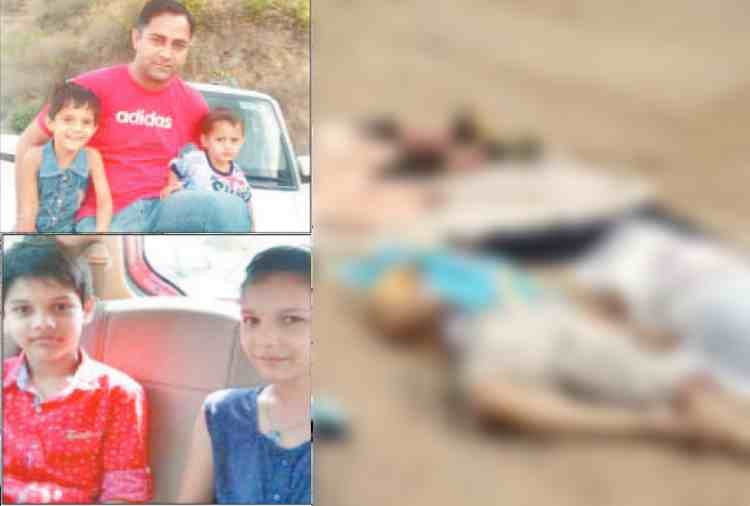 seven people died in car accident in amritsar
