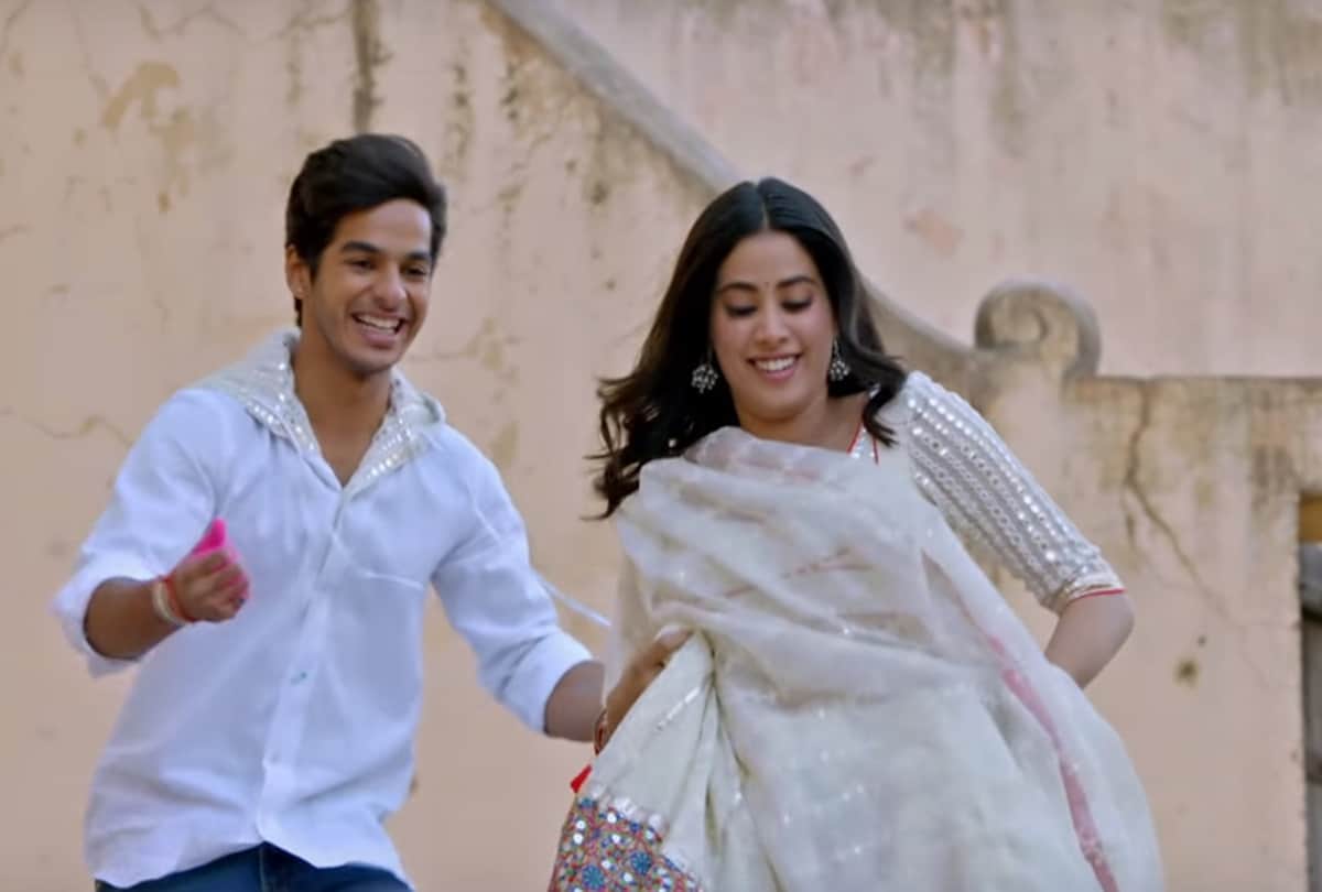 sridevi daughter Janhvi kapoor and ishaan khattar film dhadak first song release