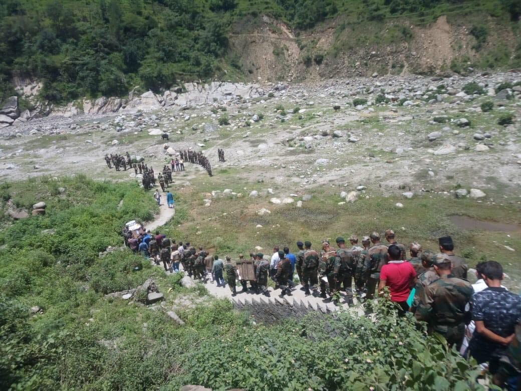 assam rifle martyr fateh singh funeral