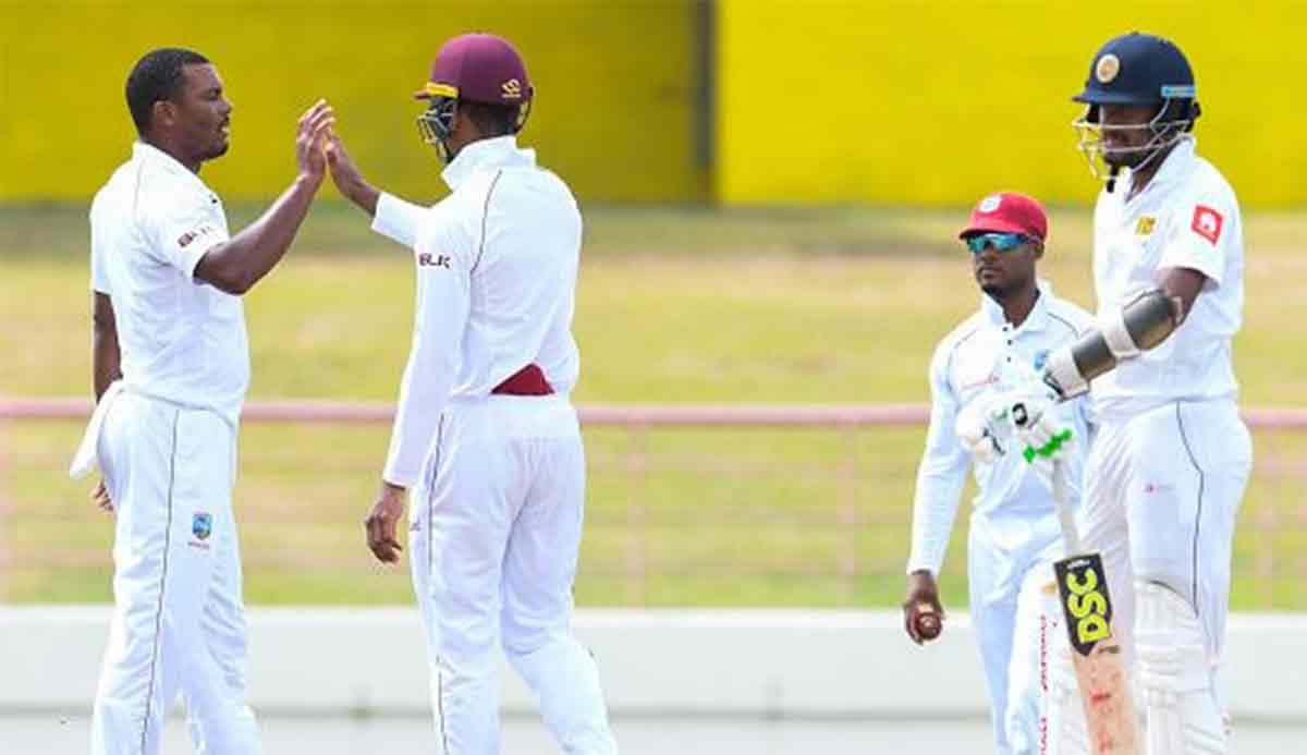 west indies and sri lankas second test ends on draw