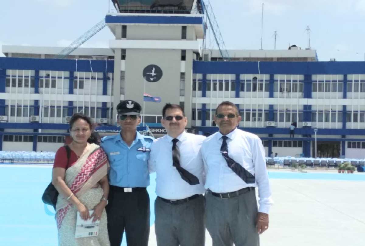 pranjal thakur selected as Flying Officer in Indian Air Force