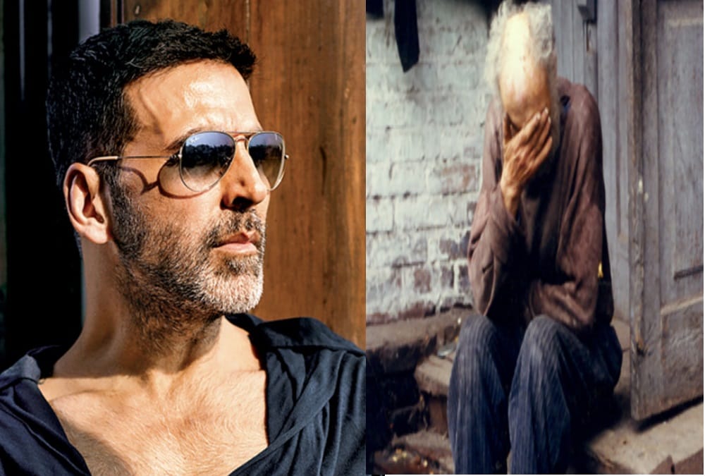 Swindle with old man in name of work with actor akshay kumar