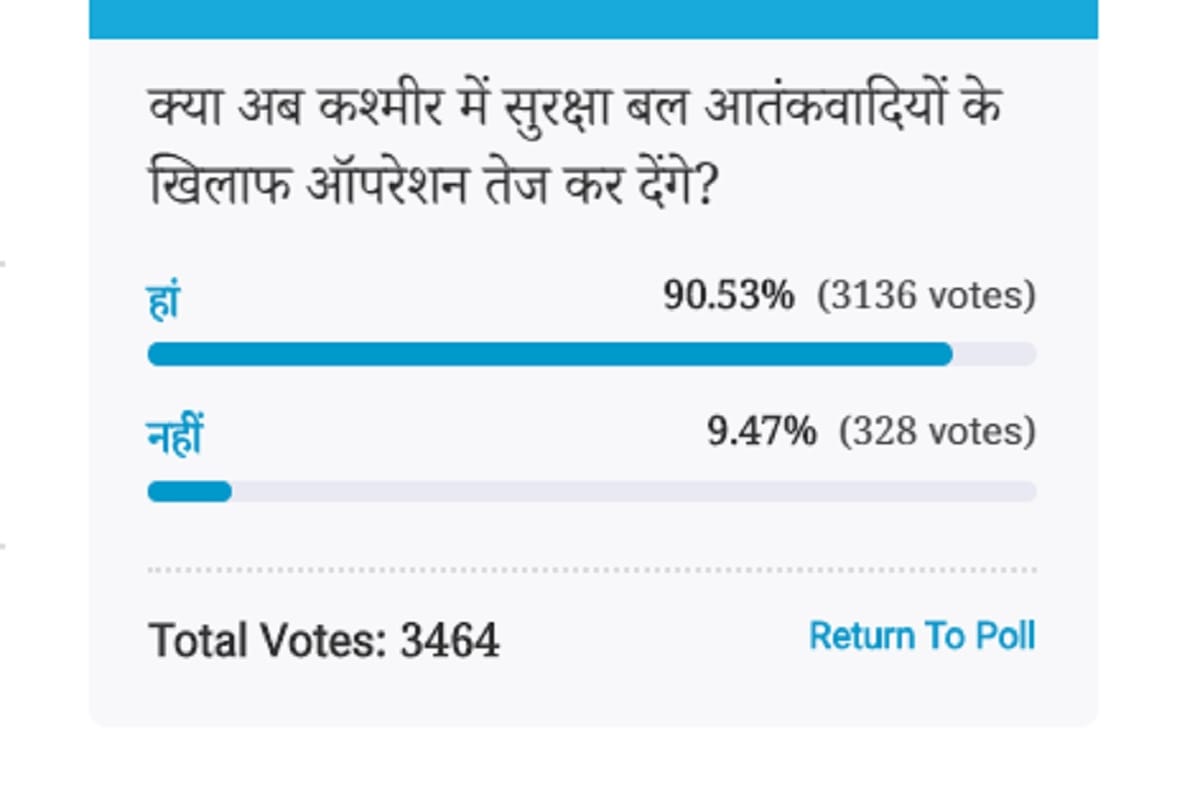 Amar ujala poll: security forces in Kashmir will accelerate operations against terrorists