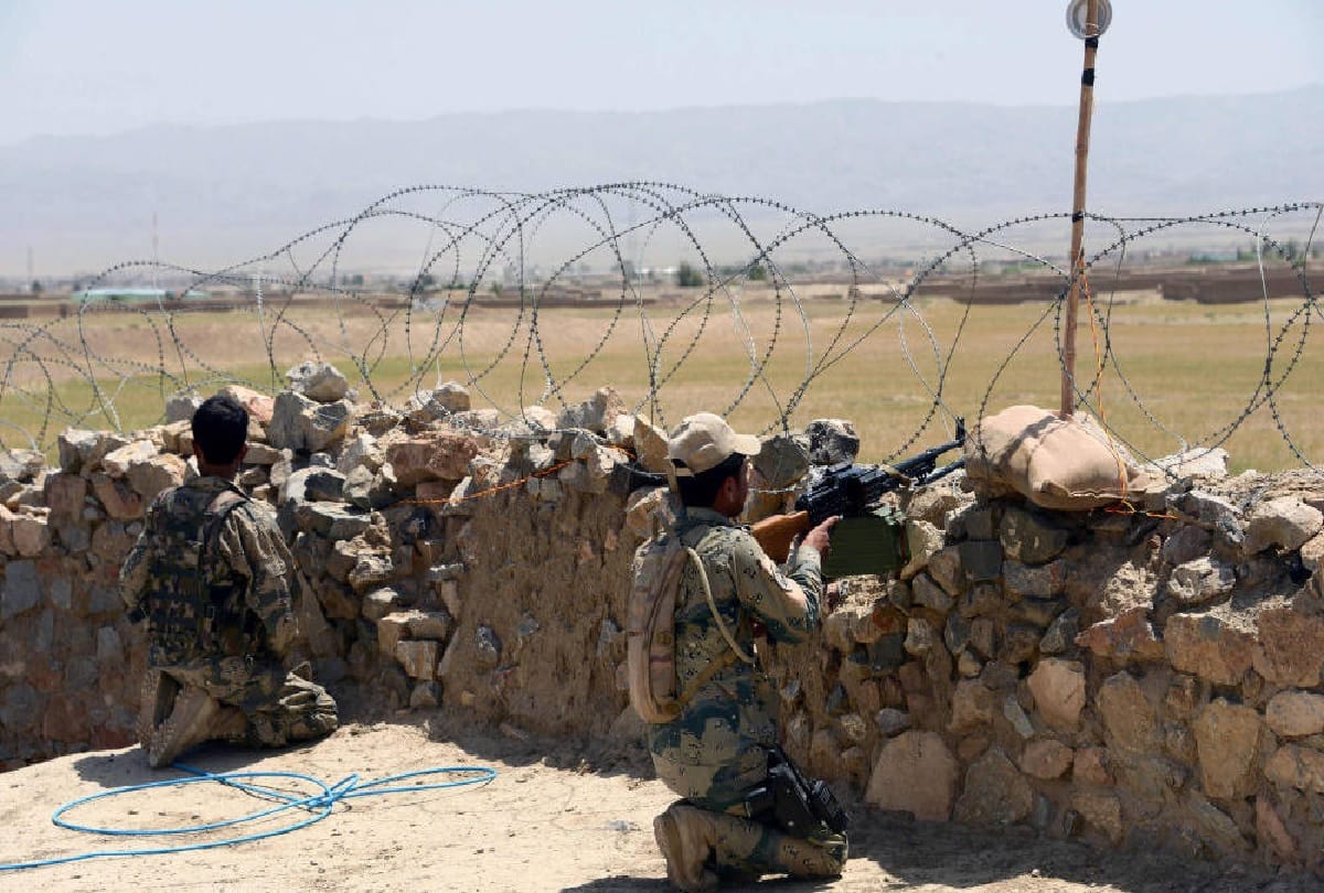 is civil war started in Afghanistan, fierce fighting between Taliban and government security forces