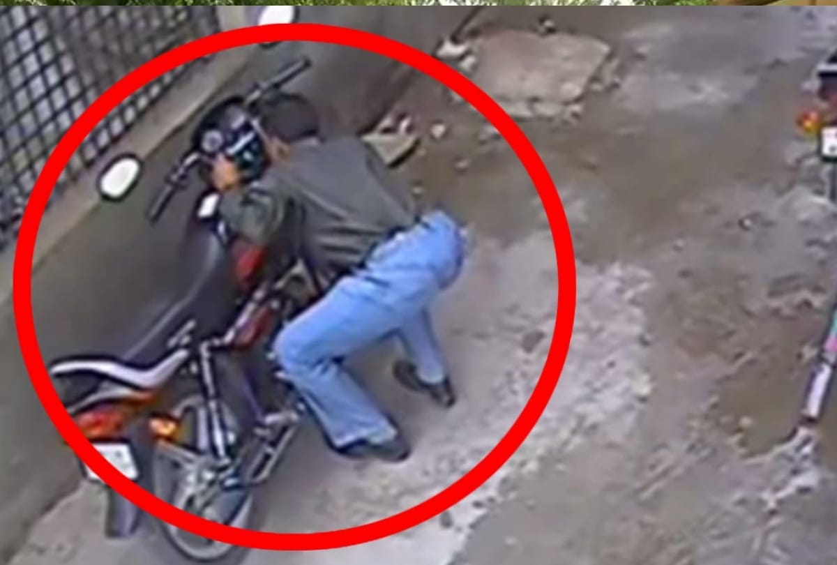 police caught thief who theft bike then go to hill station with family in delhi 