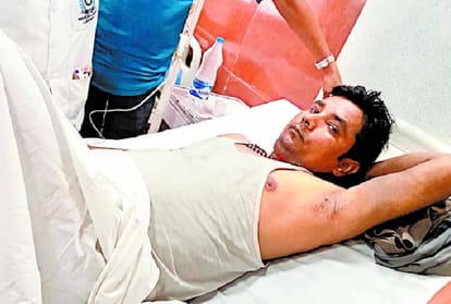 men shared their feelings after being saved from burning hotel
