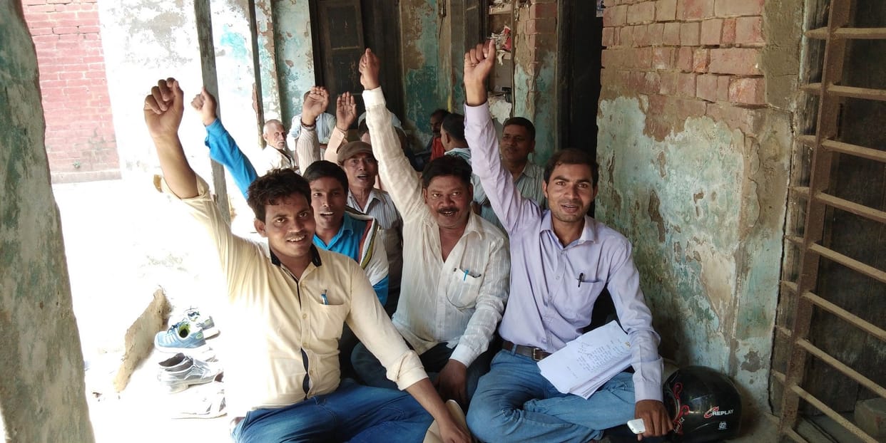 आठ सूत्री मांगों को लेकर भरी हुंकार