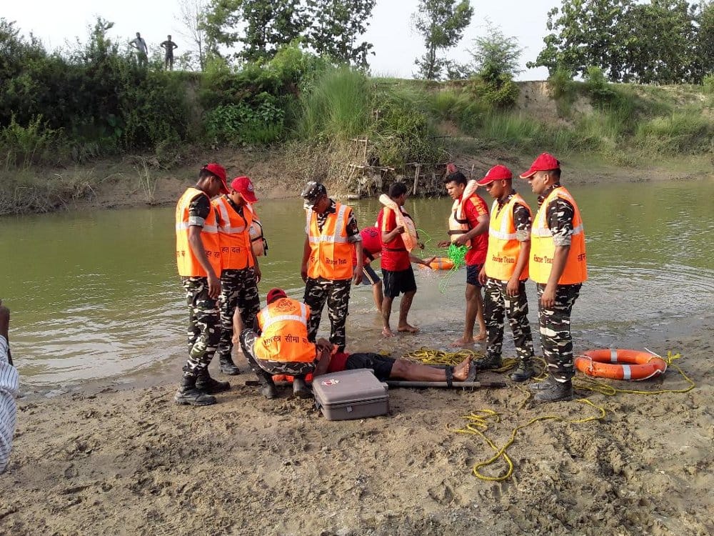 SSB rehearsed from flood protection