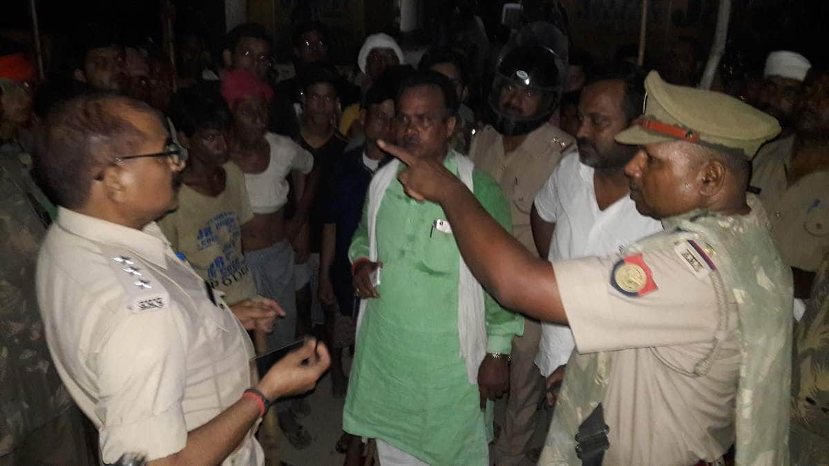 Chaos between thakur and dalit class in ghazipur