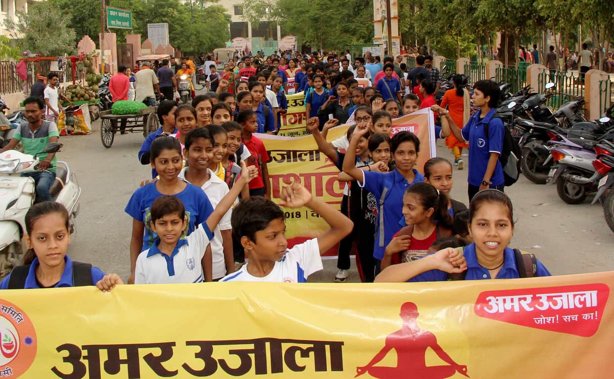 world yoga day in prime minister constiyuency