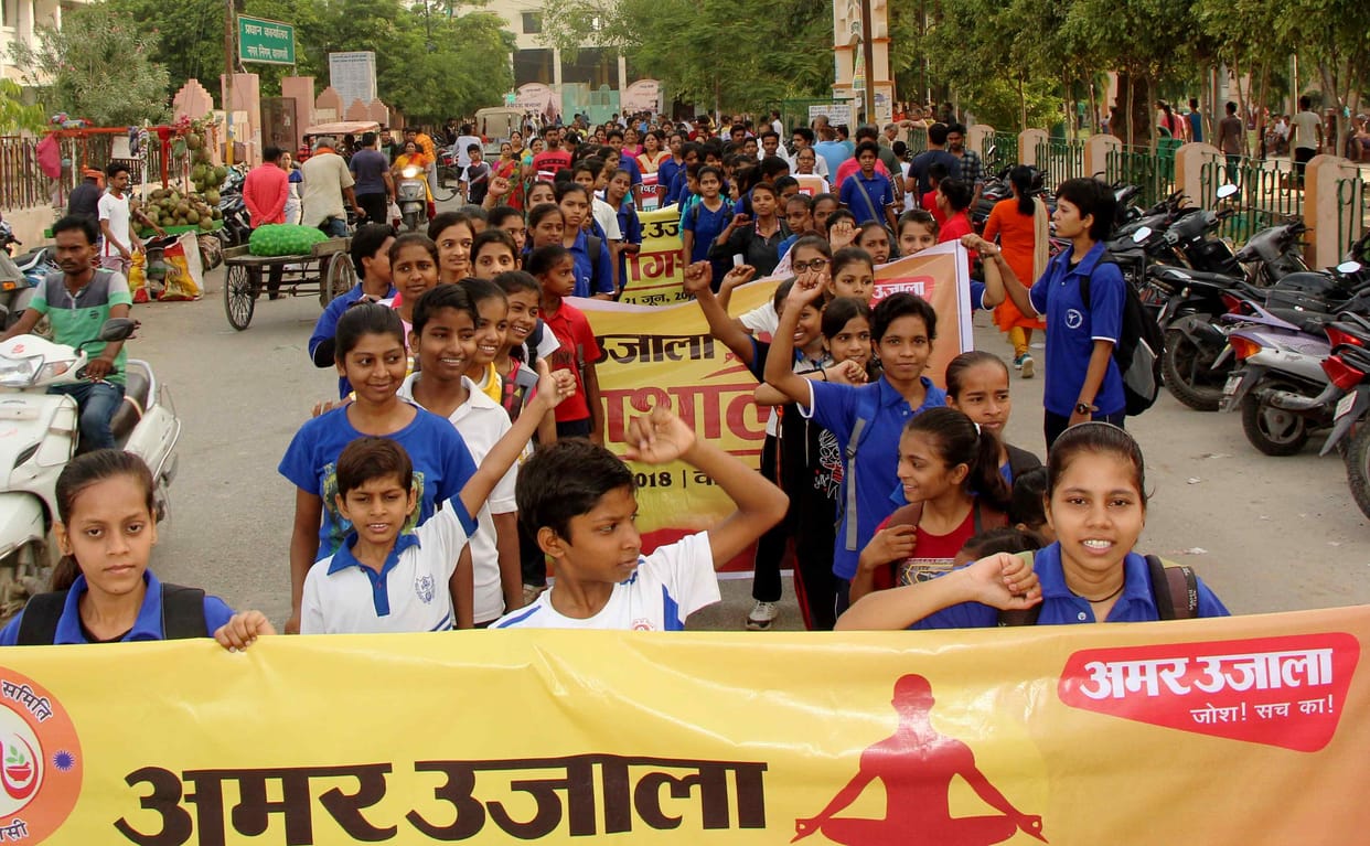 world yoga day in prime minister constiyuency