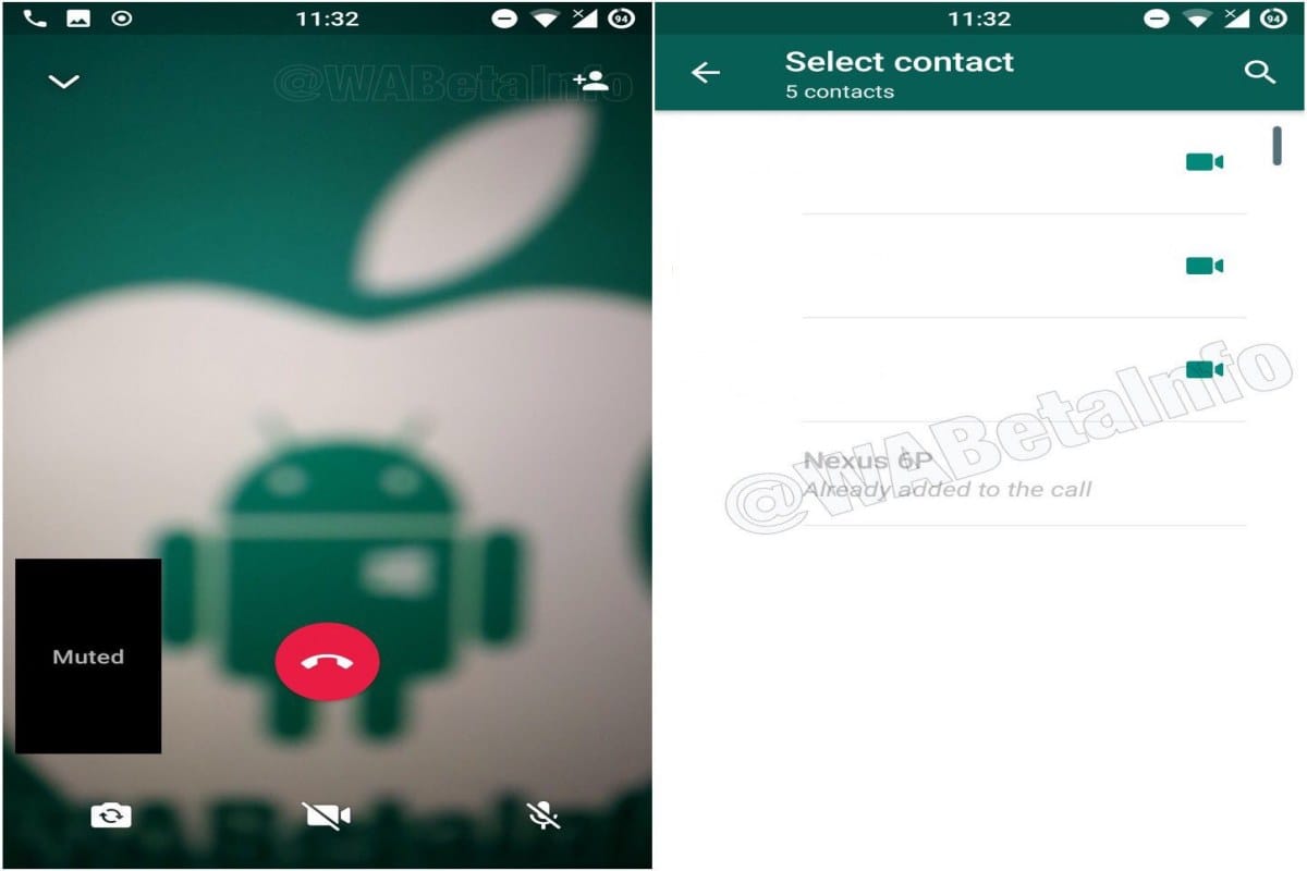 WhatsApp group video calls 