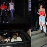 Sanjay Dutt complete his shooting and Disha Patani enjoyed party all star Spotted in mumbai