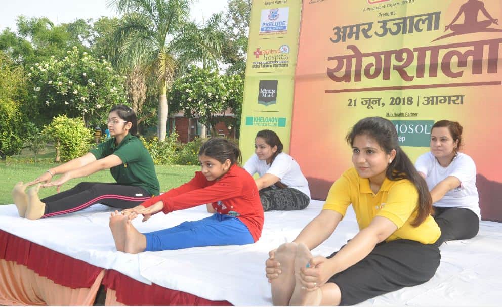 world yoga day photos 