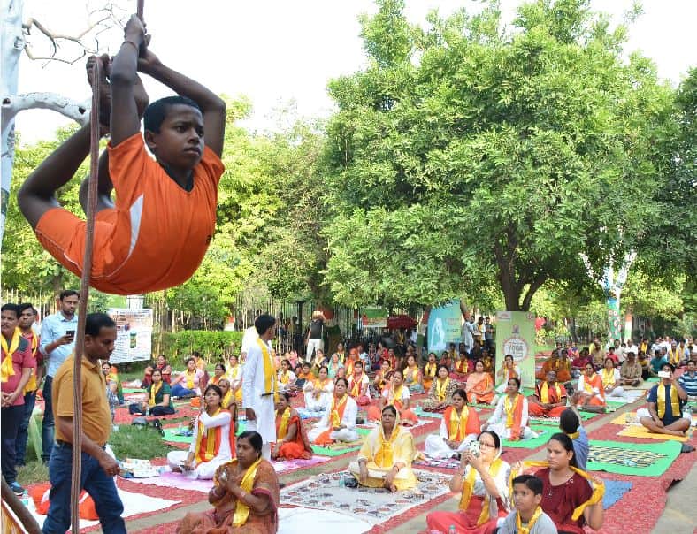 world yoga day photos 