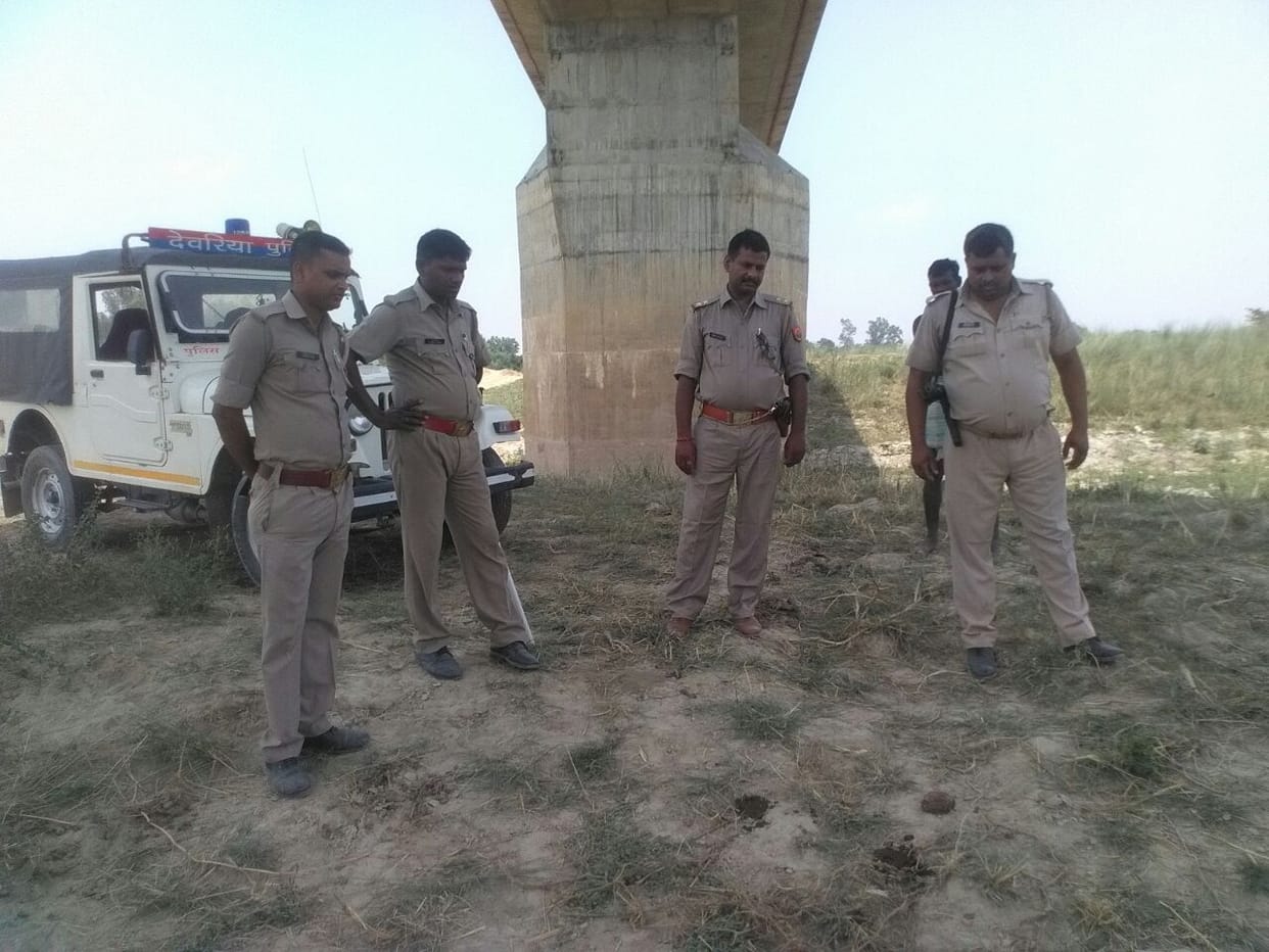 घाघरा पुल के नीचे मिला हैंड ग्रेनेड, हड़कंप