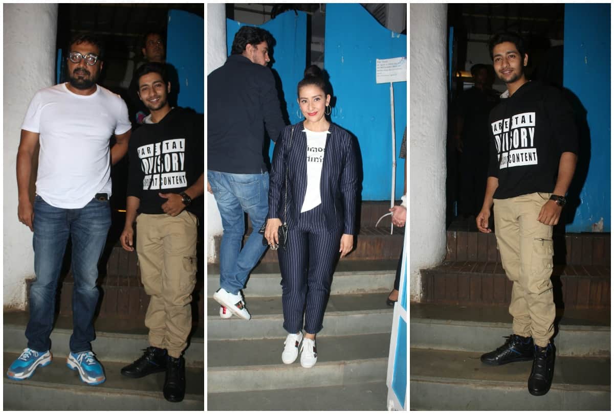 Kiara Advani Karan Johar Neha Dhupia along with Angad Bedi spotted Lust stories sucess party