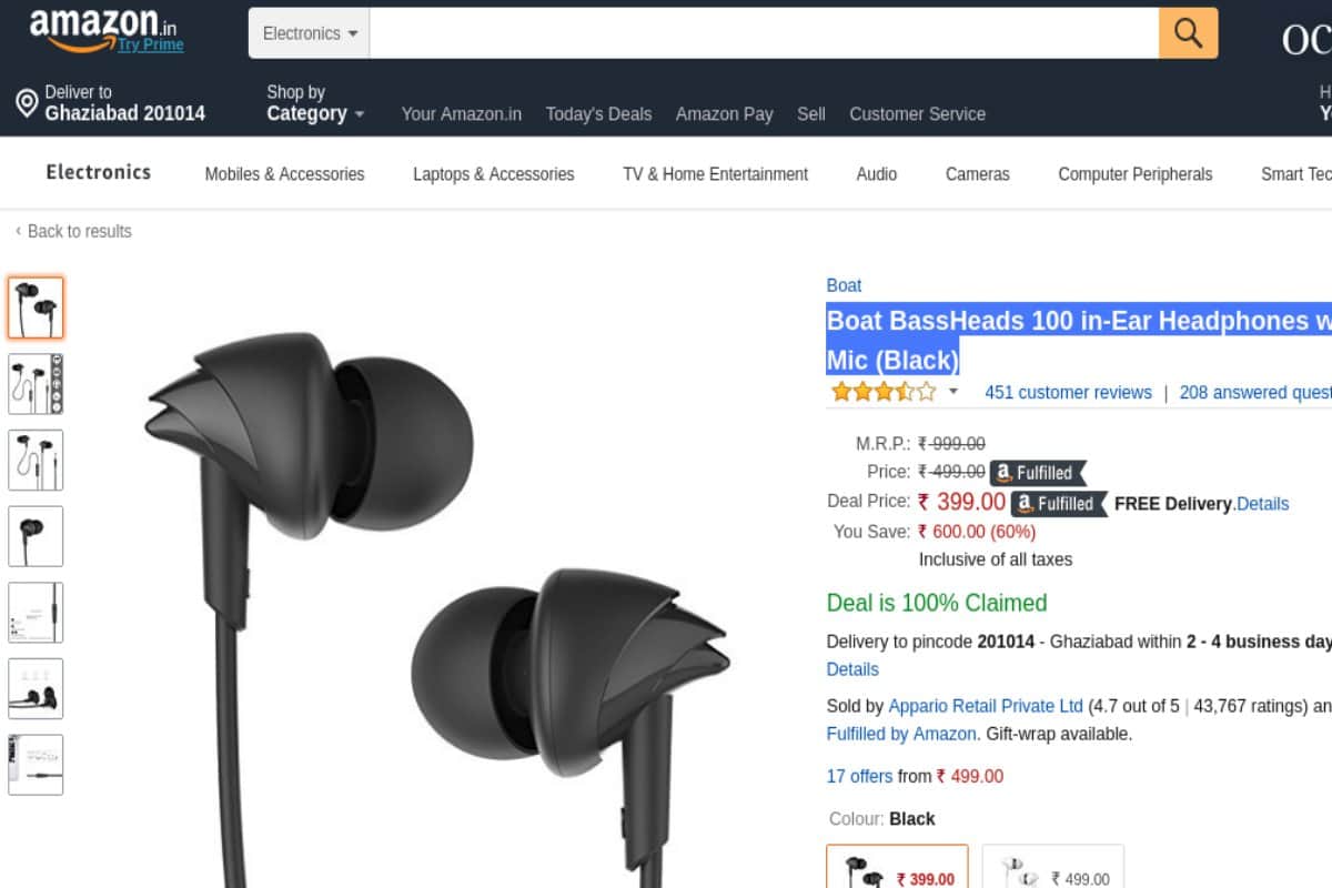 world music day 2018: You can buy these 5 headphones under Rs 500