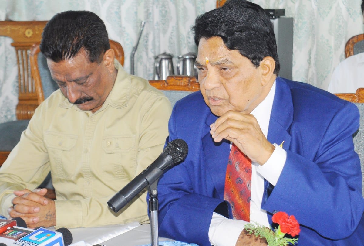 congress mla dhani ram shandil press conference in shimla