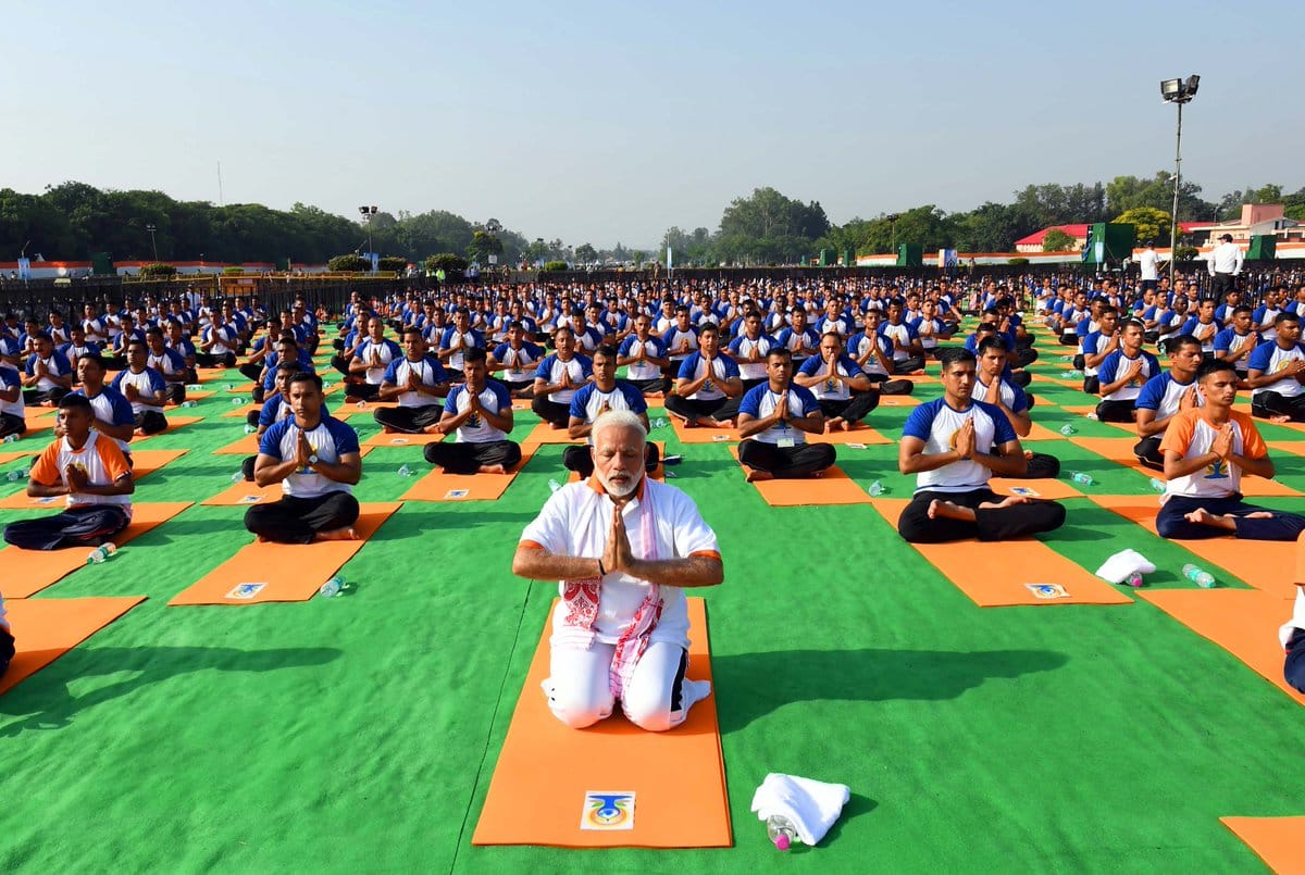 This time Ranchi will host PM Modi on Yoga Day