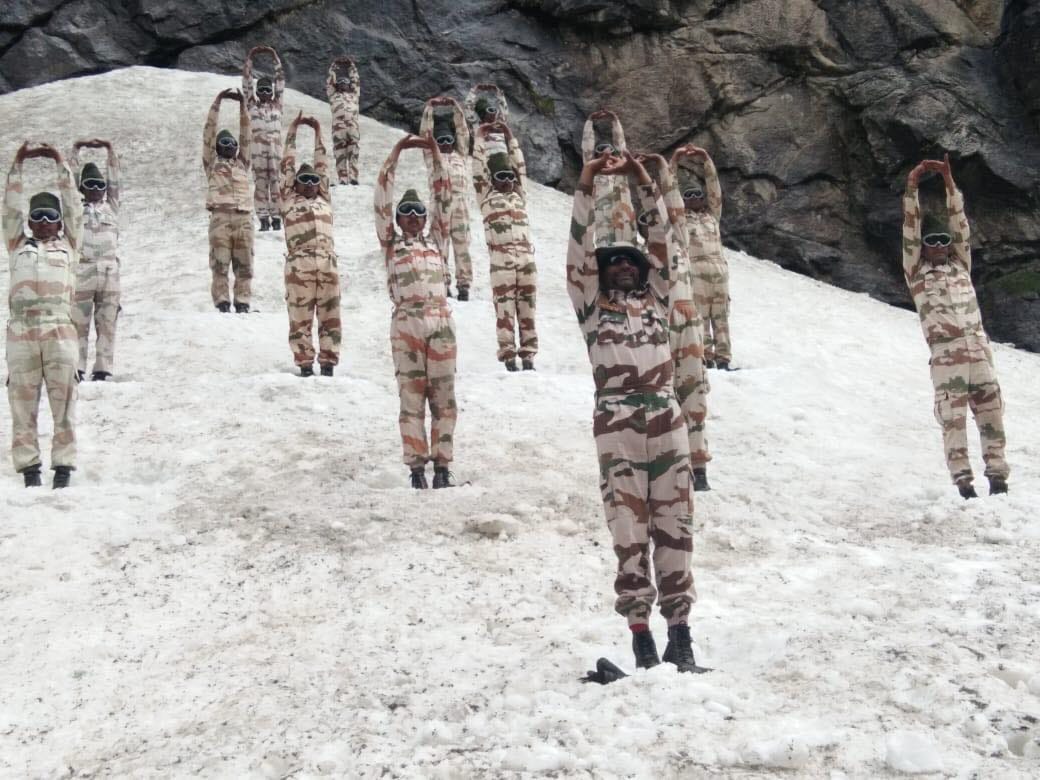 itbp commando training in minus 15 degree temperature