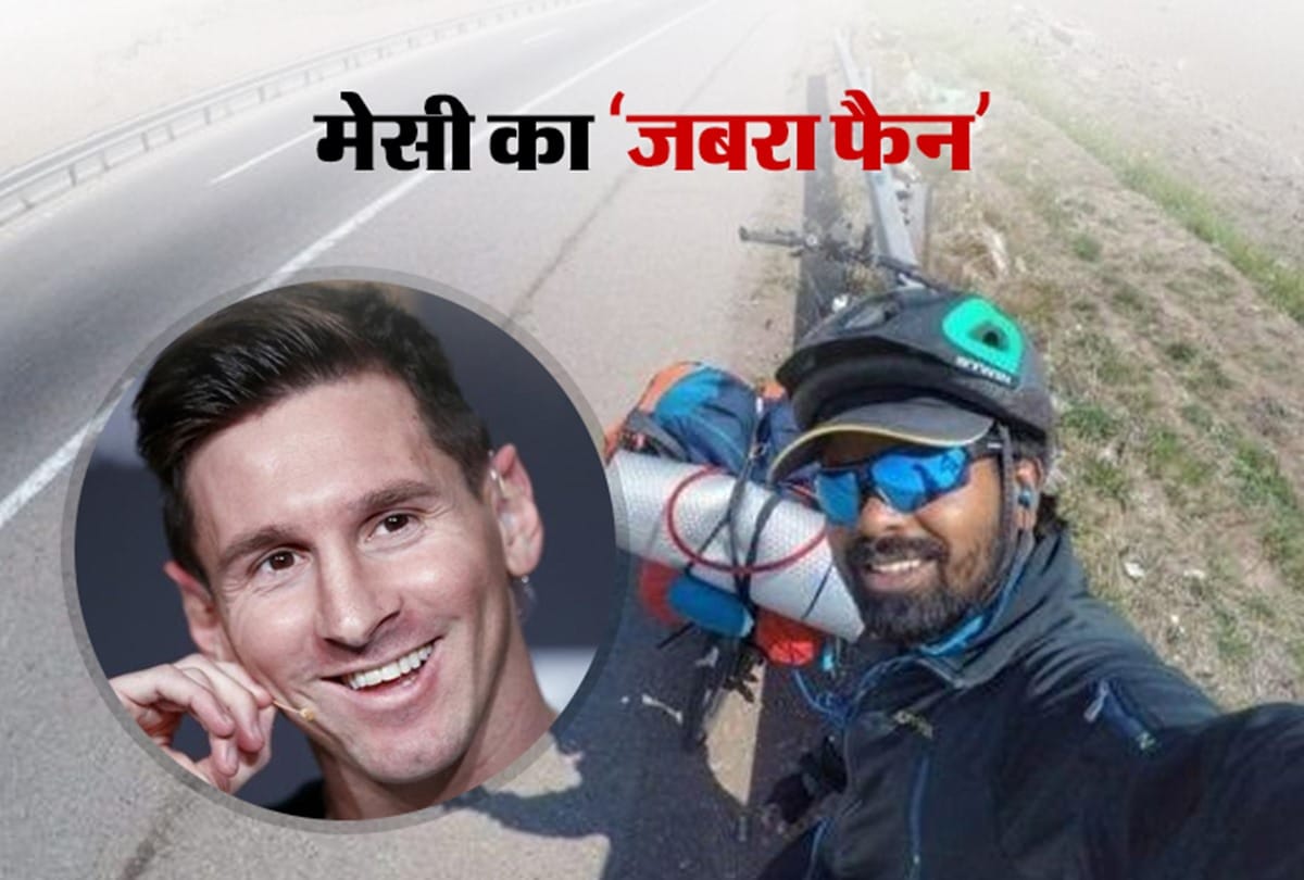 Football Fan Clifin Francis From Kerala Cycles to Russia to Watch World Cup