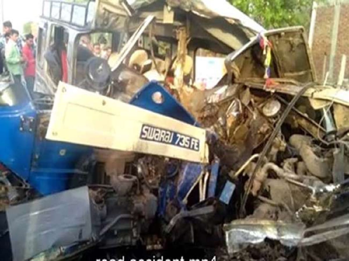 12 dead in same family in Greater Road accident in Morena madhya pradesh