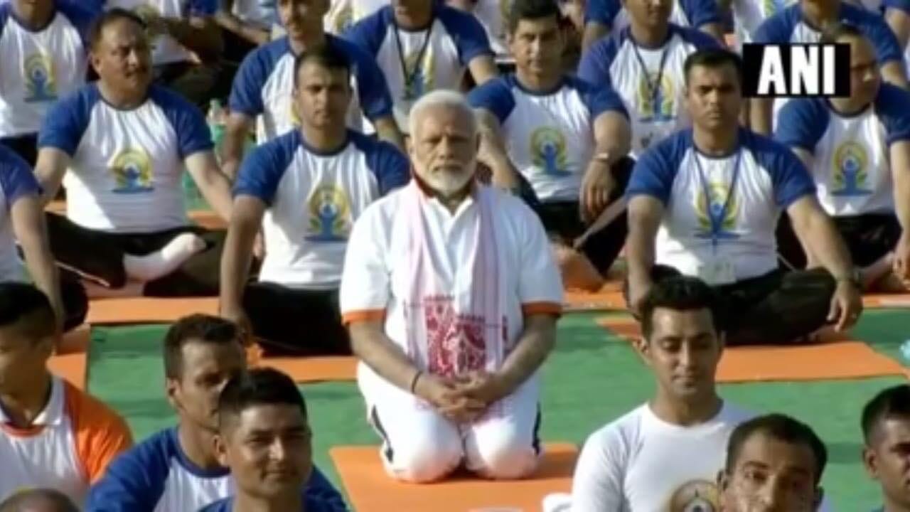 PM Narendra Modi lifestyle fitness yoga and diet