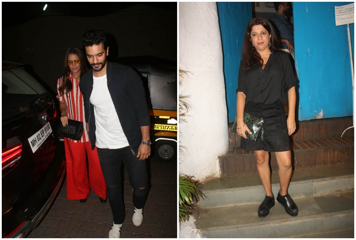 Kiara Advani Karan Johar Neha Dhupia along with Angad Bedi spotted Lust stories sucess party