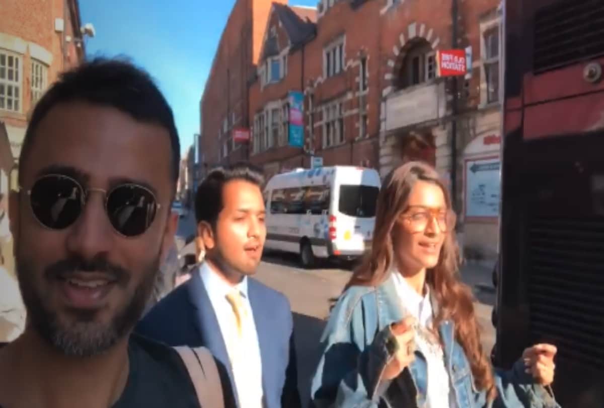 Watch Sonam Kapoor Singing Bollywood Song In London While Husband Anand Ahuja Records Video