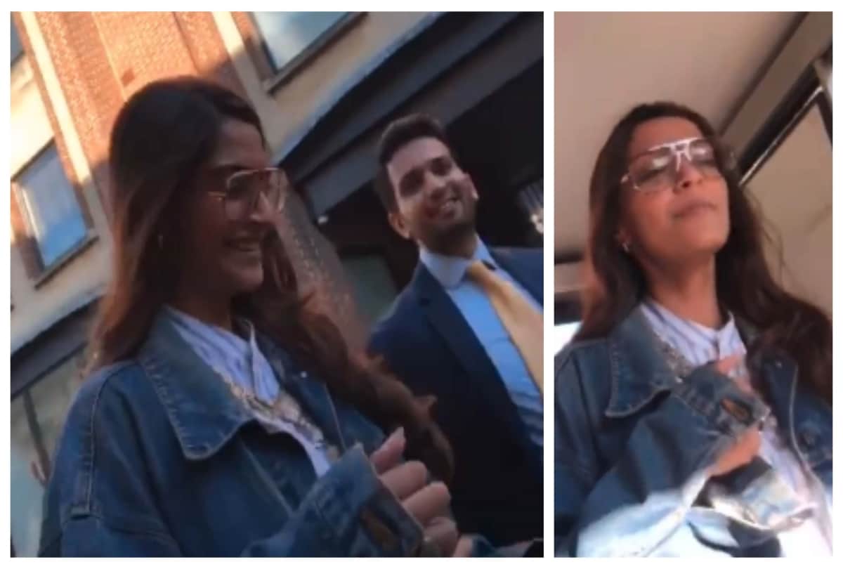Watch Sonam Kapoor Singing Bollywood Song In London While Husband Anand Ahuja Records Video