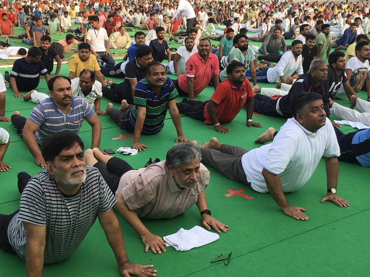 International Yoga Day: JDU distanced itself from celebrations done by BJP Minister in Bihar