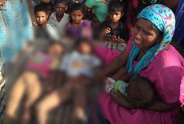 two childrens drowned in pond in derabassi, died