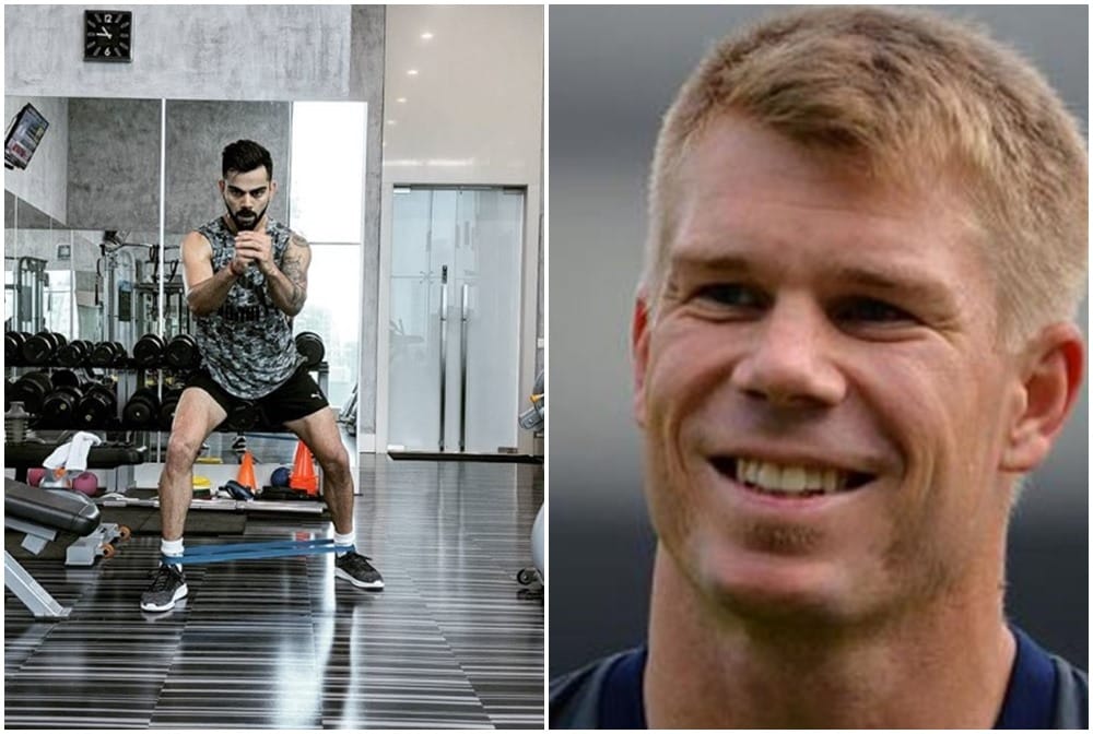 David Warner made funny comments on team india captain virat kohli