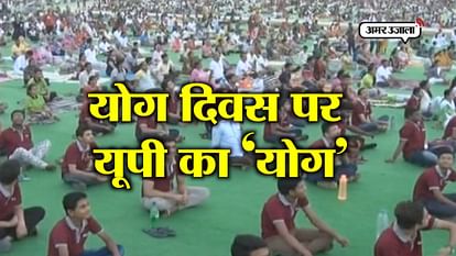 Yoga day celebrated across the various cities of up 