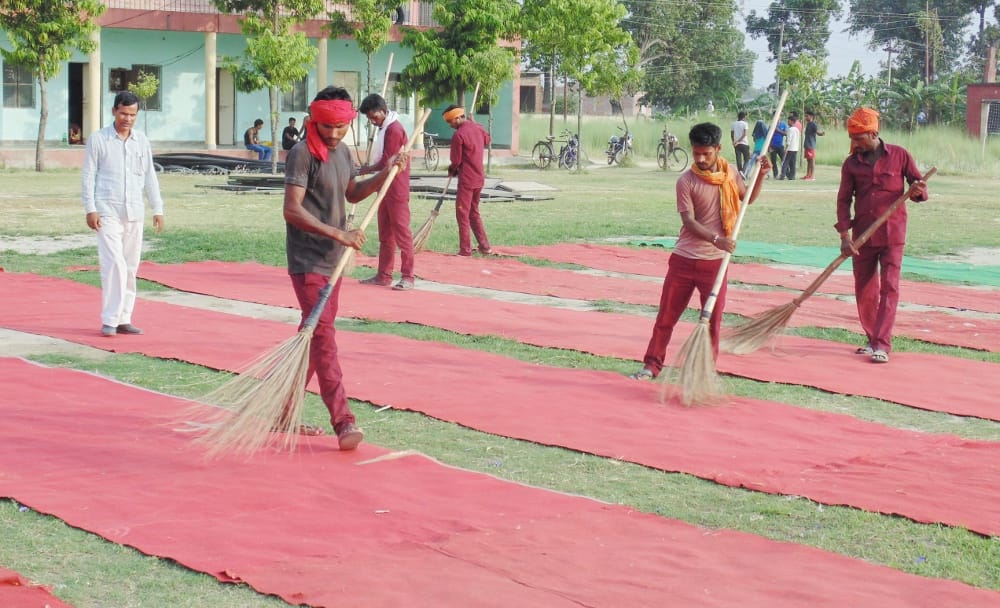 Yoga Day Today, Preparation Complete