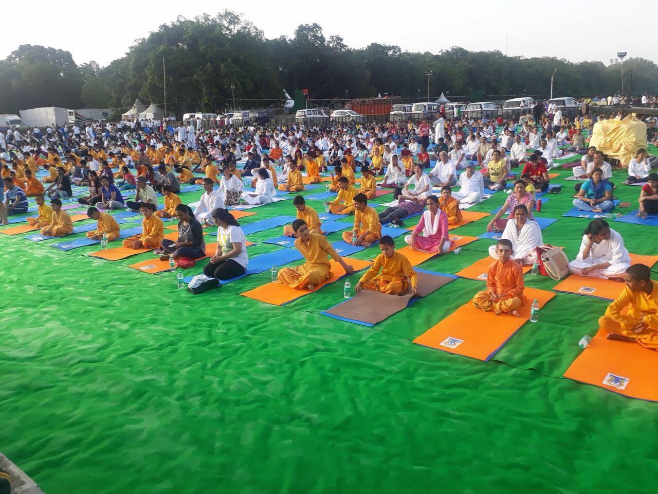 international yoga day 2018 pm modi dehradun program in photos