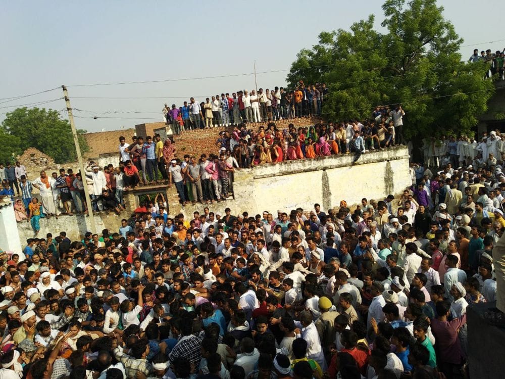 जवान कैलाश का किया अंतिम संस्कार, नम हुईं आंखें
