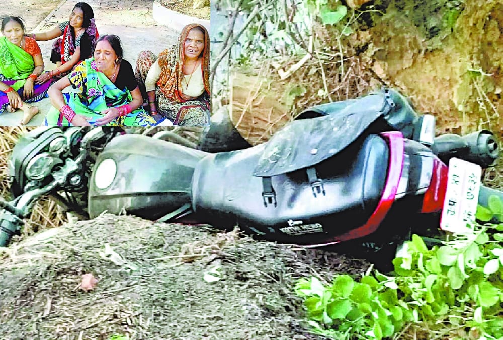 two died in an accident in kothi in barabanki.