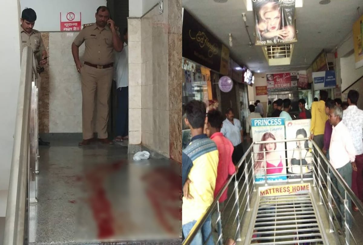 girl fell on floor in injured condition and people were making videos in greater noida