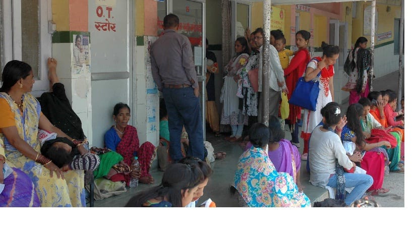 Women Hospital Behal With Increased Number Of Patients